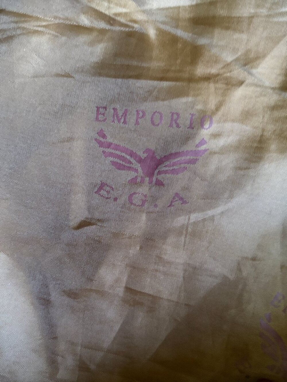 Emporio EGA Fashion Men's Faux Suede Vintage Jacket Camel Brown Size XL - Picture 7 of 10